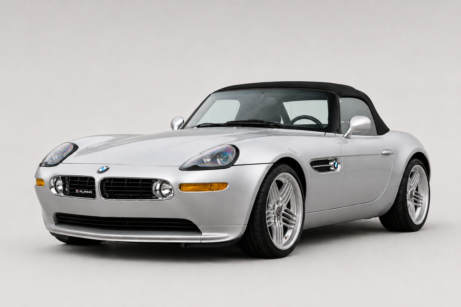 2003 BMW Alpina Roadster V8 in Titanium Silver Metallic