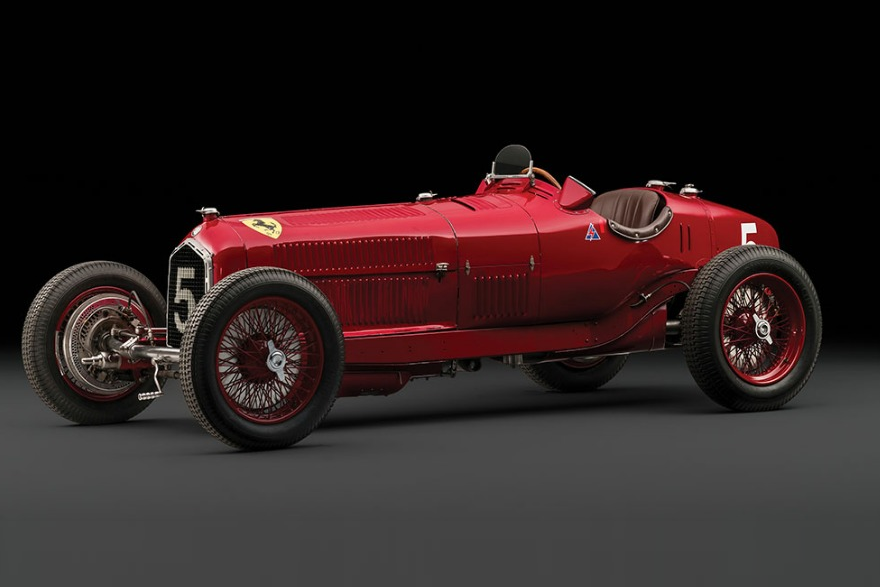 Alfa Romeo Tipo B (P3) Grand Prix monoposto in Scuderia Ferrari livery